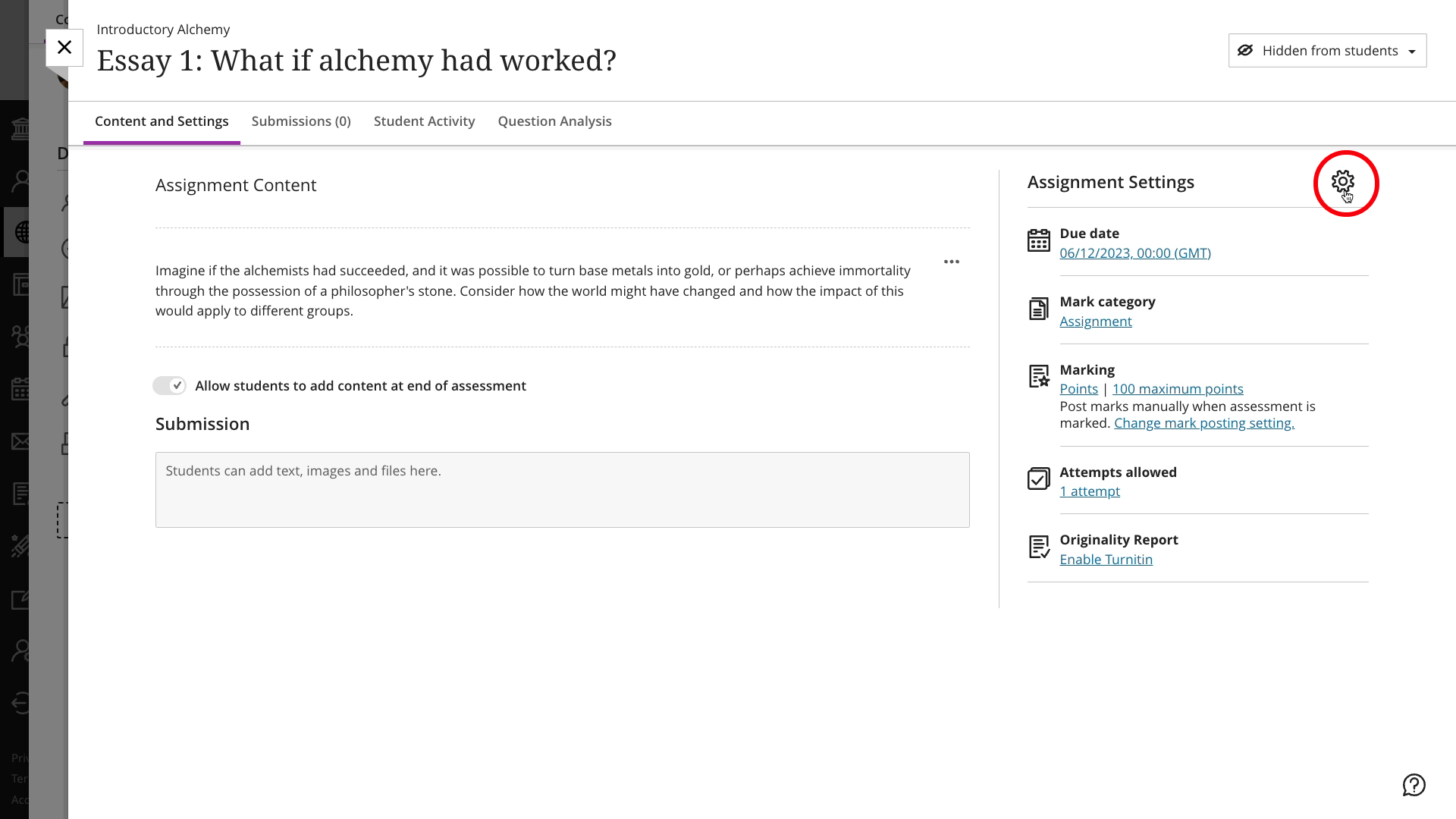 AI Design Assistant: Rubrics – DCAD Digital Help Guides