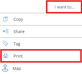 I want to Print