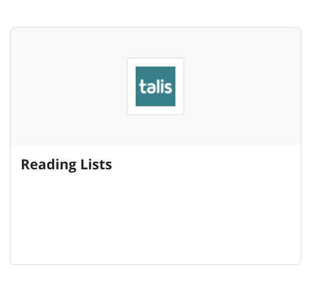 The Reading Lists Talis logo in the content market